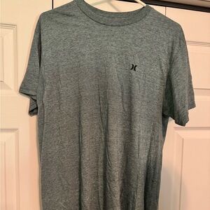heather gray hurley tee shirt